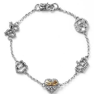 Juicy Couture ‘Icons by the Yard' Pavé Bracelet